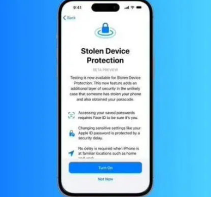 三元苹果授权维修店分享被盗设备保护功能开启方法 