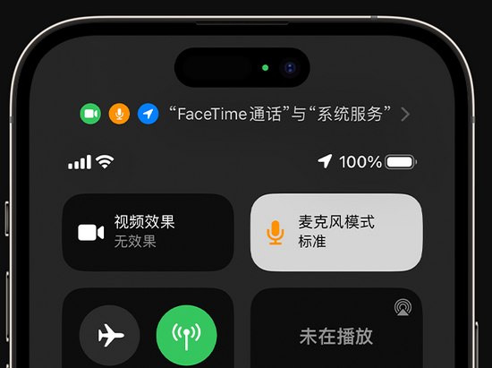 三元苹果授权维修网点分享iPhone在通话时让你的声音更清晰 