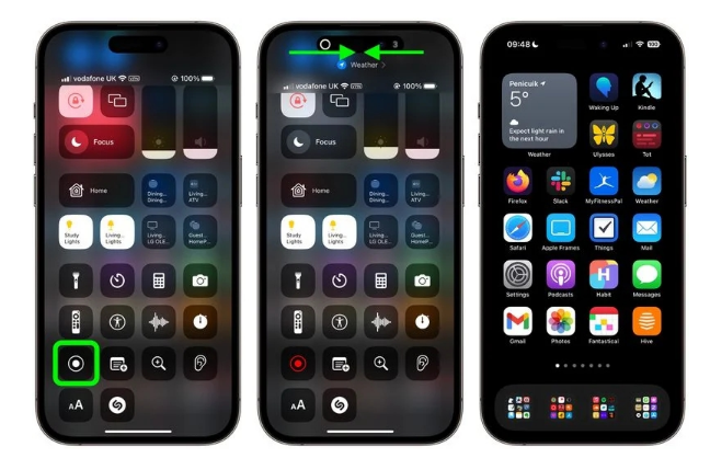 三元苹果手机维修分享iPhone14录屏如何隐藏灵动岛和红色指示器 