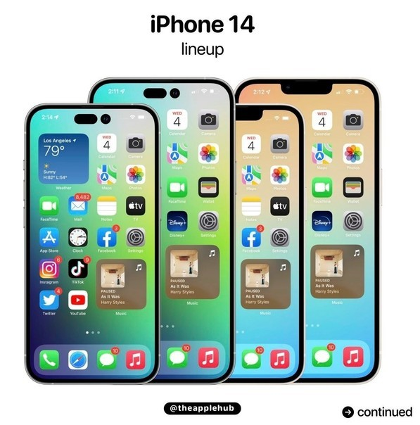 三元苹果14维修分享iPhone 14全家福 