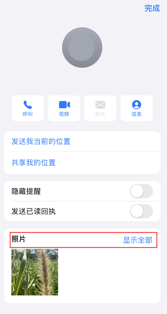 三元苹果手机维修分享如何快速查找 iMessage 信息中的图片等附件 